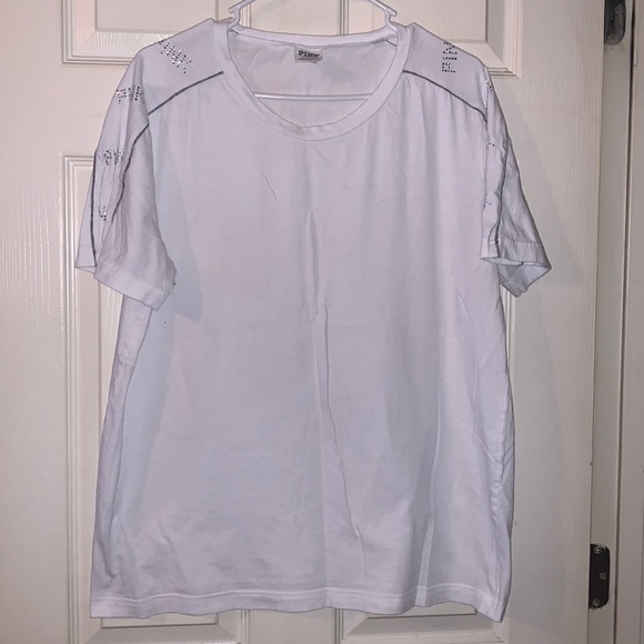 ✨VICTORY SECRET (PINK) LADIES SHORT SLEEVE SHIRT ✨ - Picture 1 of 6